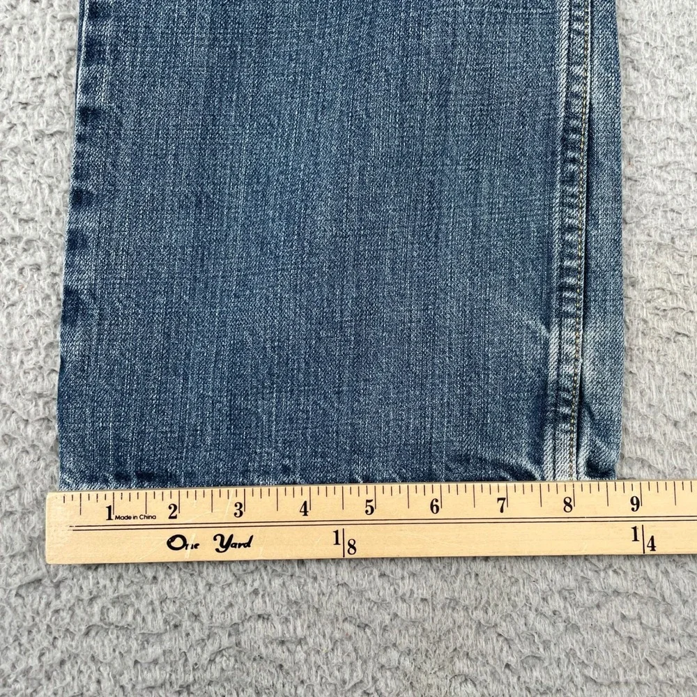 American Eagle Jeans Mens 36x34 Blue Original Straight Regular Fit Casual Denim